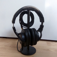 Small Headphone Stand Cable Holder 3D Printing 380334