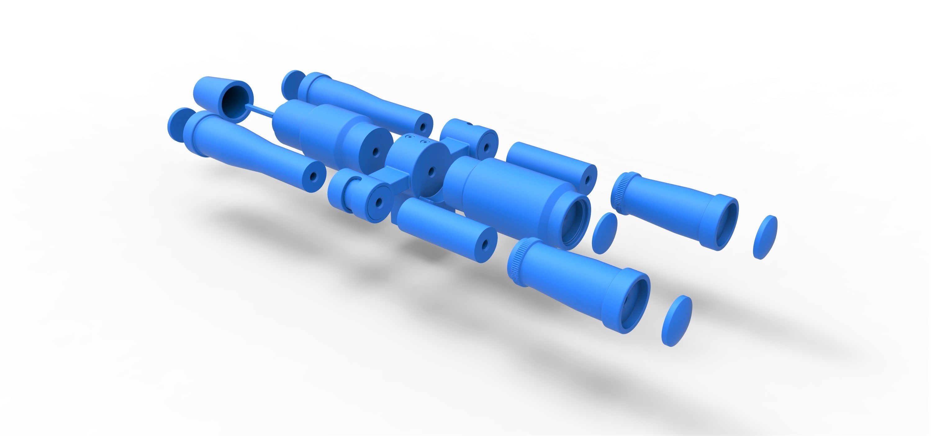 3d scope. Бластер 12.