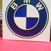 Small BMW 3d logo 3D Printing 38037