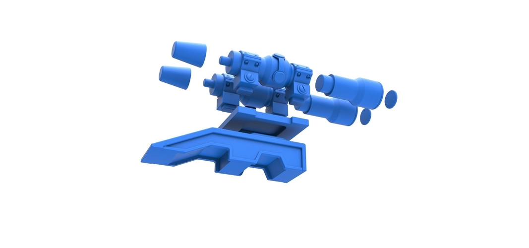 Scope for cosplay blaster 13 3D Print 380374
