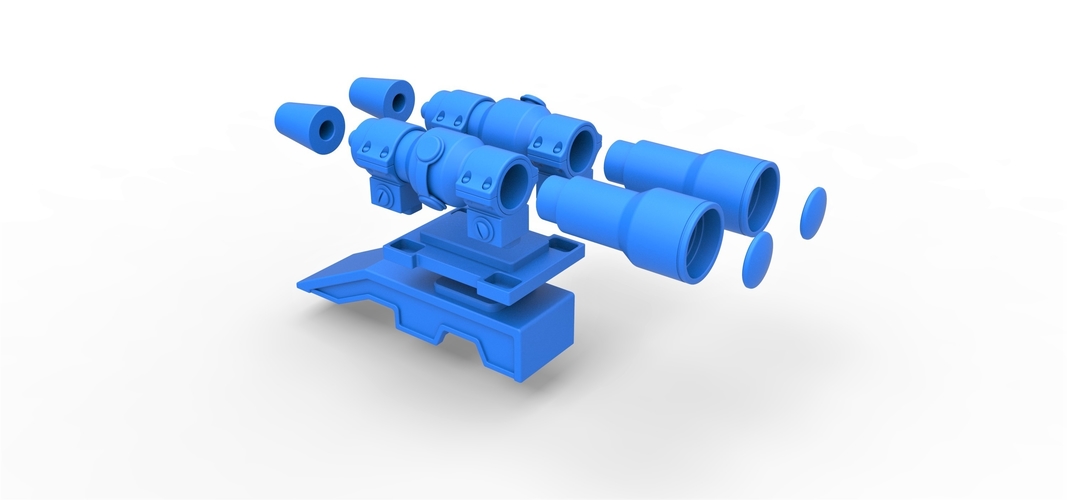 Scope for cosplay blaster 13 3D Print 380377