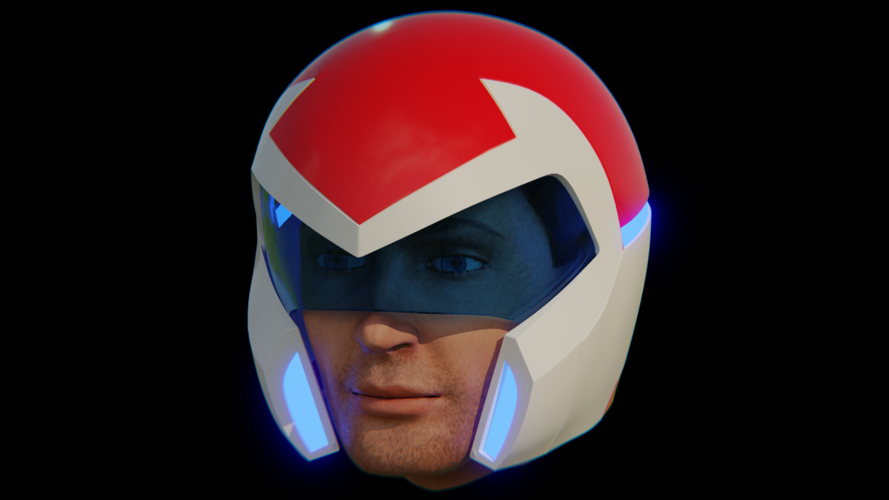 Voltron Pilot Helmet 3D Print 380428