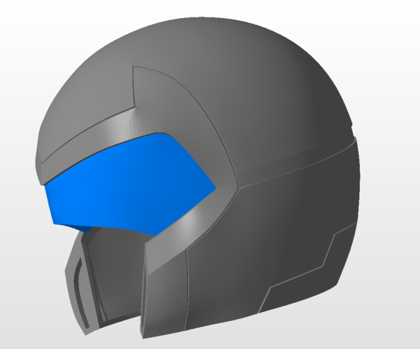 Voltron Pilot Helmet 3D Print 380433