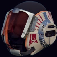 Small B-Wing Helmet from Star Wars 3D Printing 380442