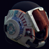 B-Wing Helmet from Star Wars - Thumbnail 2