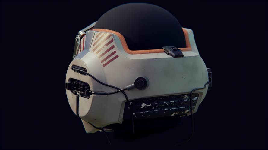 B-Wing Helmet from Star Wars 3D Print 380444