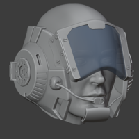 B-Wing Helmet from Star Wars - Thumbnail 5