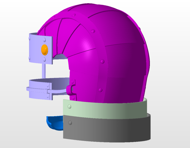 Guts helmet from anime Berserk 3D Print 380480