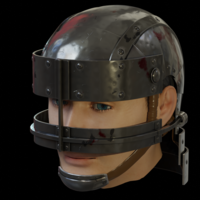 Small Guts helmet from anime Berserk 3D Printing 380482