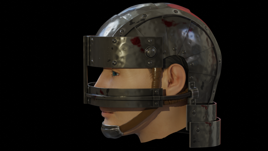 Guts helmet from anime Berserk 3D Print 380483