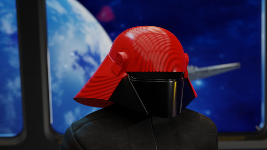 Fleet Technician Helmet from Star Wars 3D Print 380498