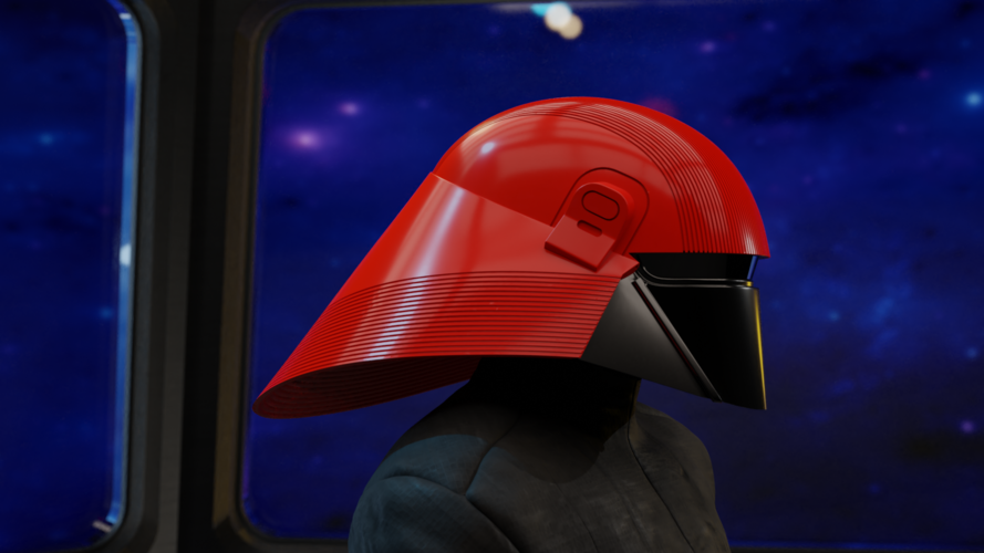 Fleet Technician Helmet from Star Wars 3D Print 380499