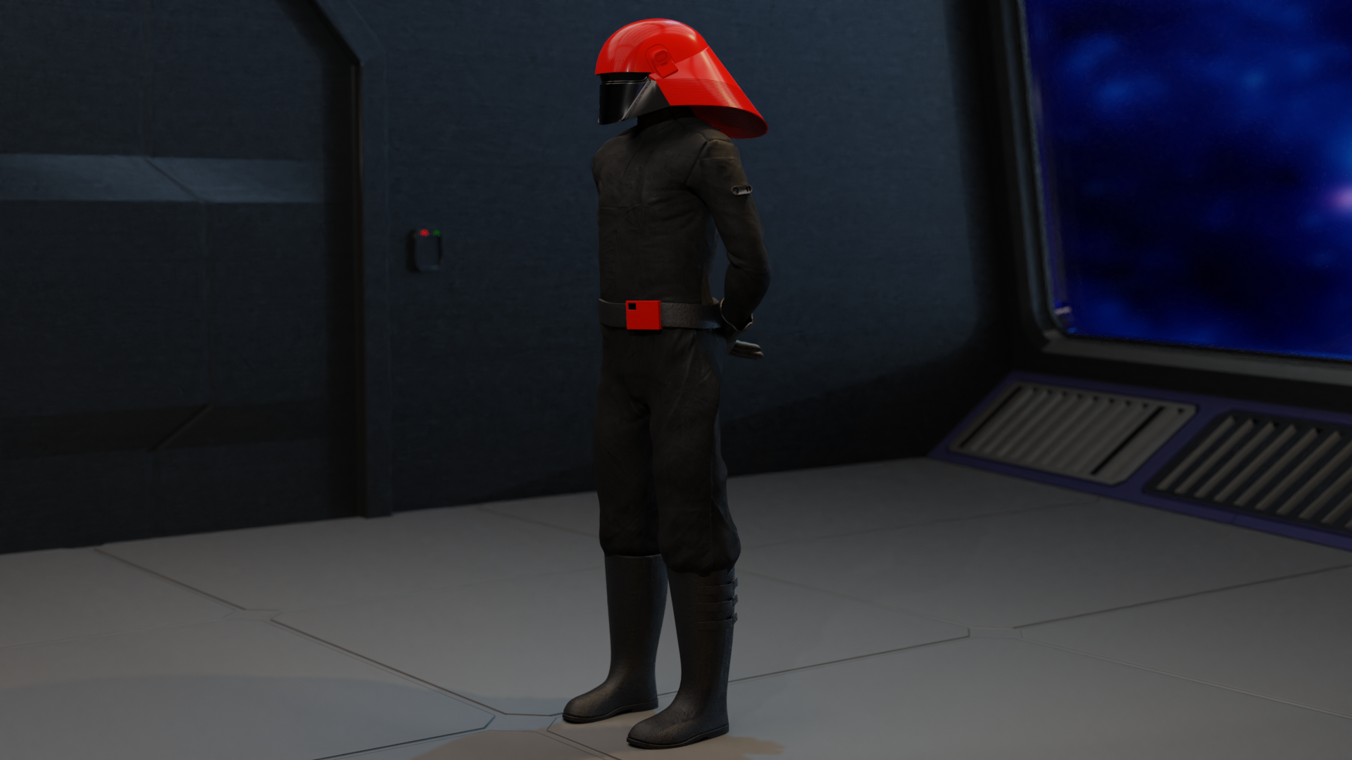 Fleet Technician Helmet from Star Wars 3D Print 380501