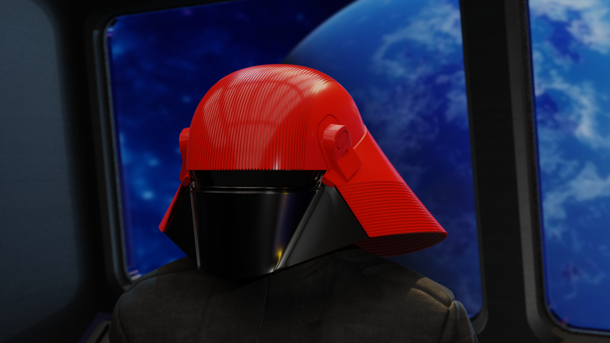 Fleet Technician Helmet from Star Wars 3D Print 380503
