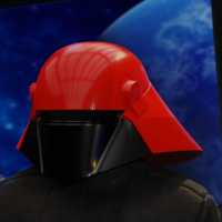 Small Fleet Technician Helmet from Star Wars 3D Printing 380503