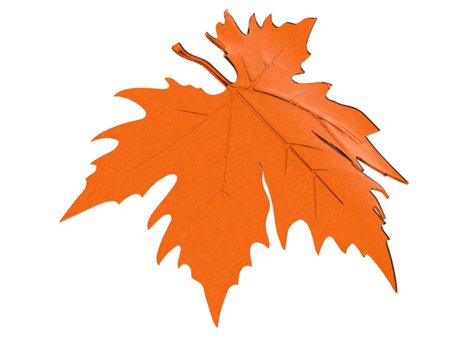 plane tree leaf 3D Print 380522