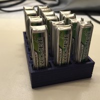 Small LiPo Battery tray 3D Printing 38058