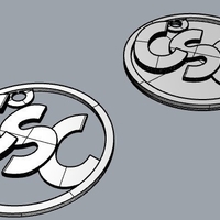 CAPA SOBRE CAPA LOGO KEYCHAIN - Thumbnail 1