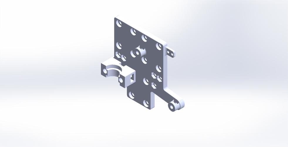 Anet AM8 Umbau auf E3D Hotend mit BMG Extruder ( Klone ). 3D Print 380616