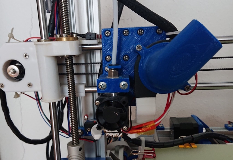 Anet AM8 Umbau auf E3D Hotend mit BMG Extruder ( Klone ).
