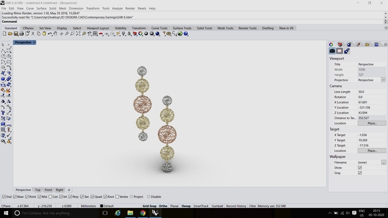 3D Printed Earrings