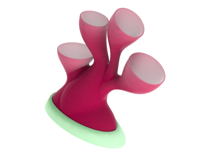 mushroom vase 3D Print 380639