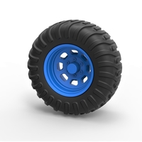 Diecast Offroad wheel 36 - Thumbnail 1
