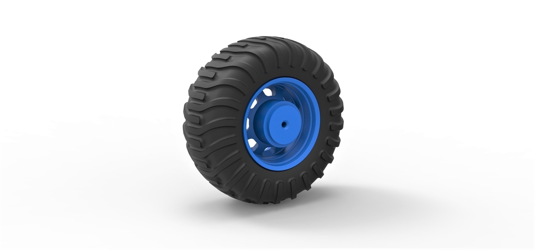Diecast Offroad wheel 36 3D Print 380653