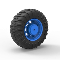 Diecast Offroad wheel 36 - Thumbnail 4