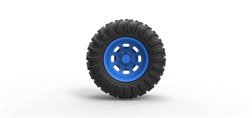 Diecast Offroad wheel 36 3D Print 380654