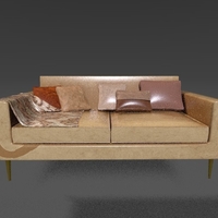 Small Capri Sofa 3D Printing 380659