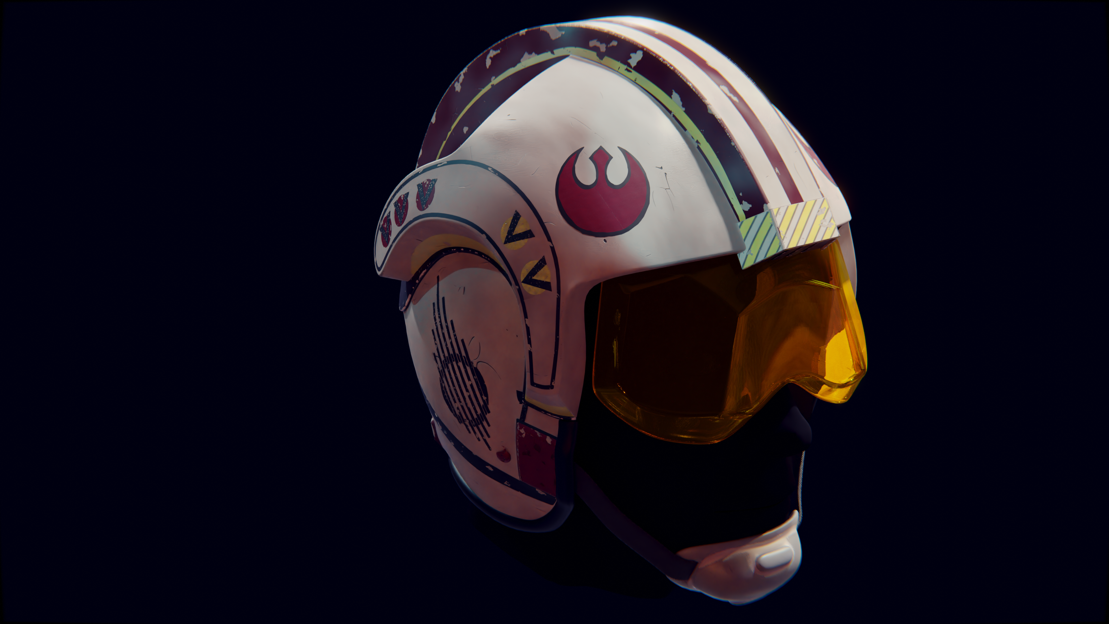 X-Wing Helmet from Star Wars 3D Print 380762