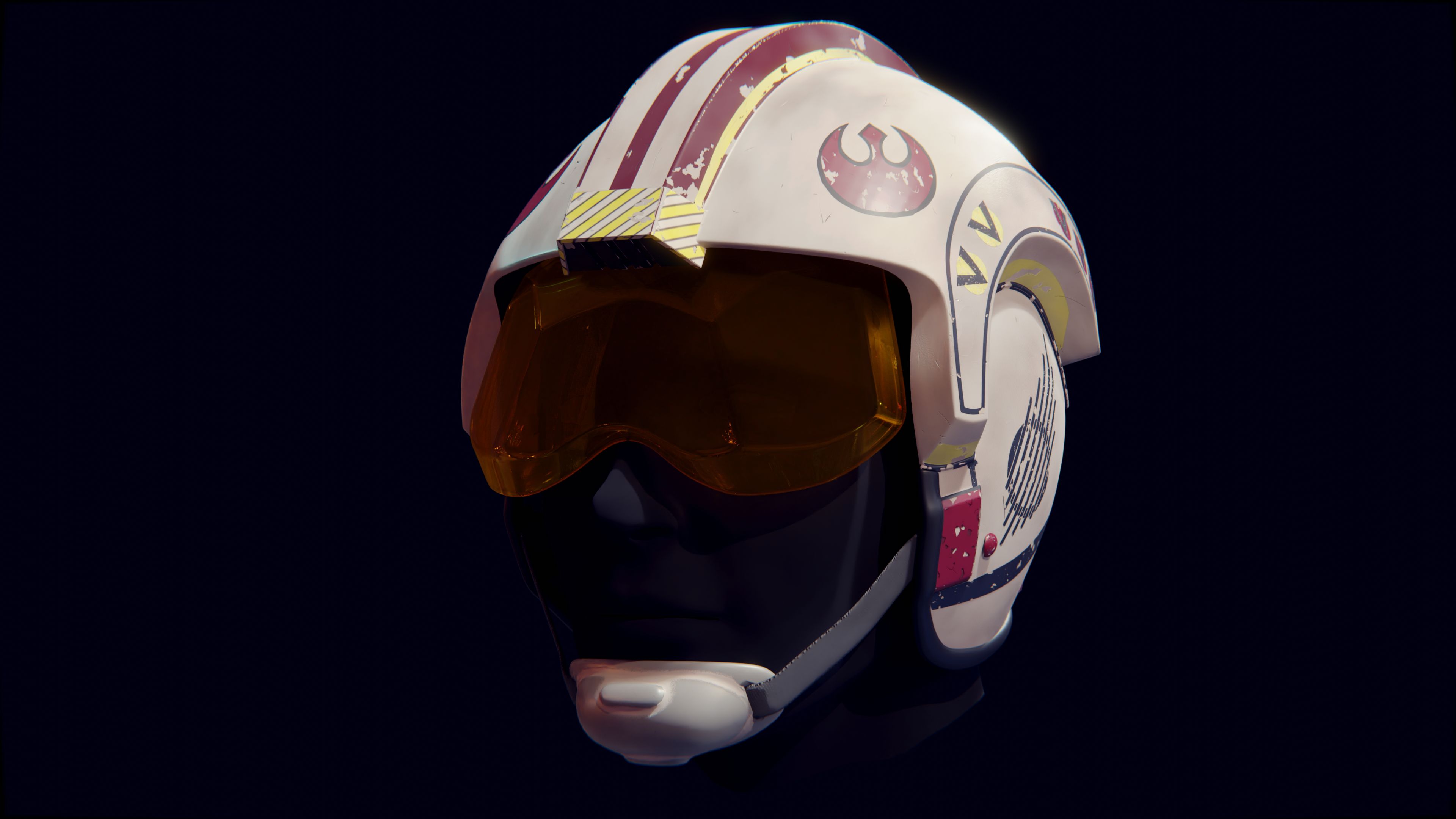 X-Wing Helmet from Star Wars 3D Print 380763