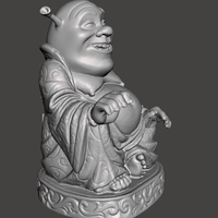 Small Shrek 3D Printing 380780