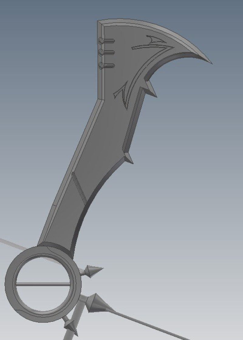 Draven's Axe from league of legends 