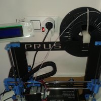 Small Prusa i3 LCD Panel 3D Printing 38088