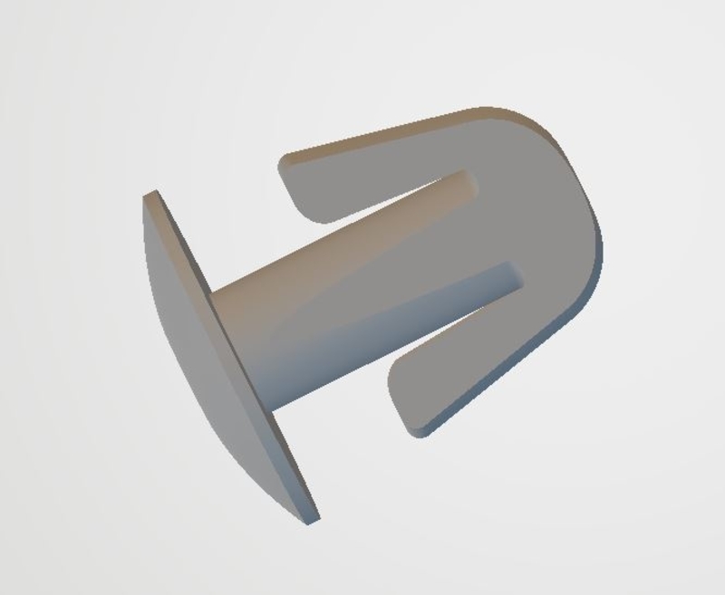 Audi A3 8P Parcel Shelf Clip