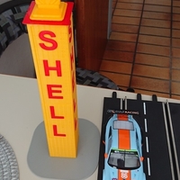 Eigenbau Modell der Shell Säule vom Nürburgring im Maßstab 1:24. - Thumbnail 9