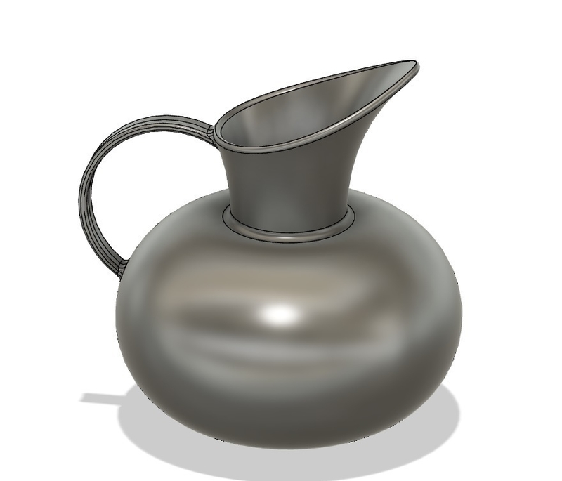 Jug round bottom