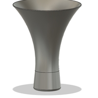 Small trumpet shape vase 3D Printing 381105