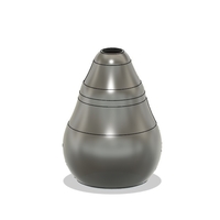 Small blob vase 3D Printing 381109
