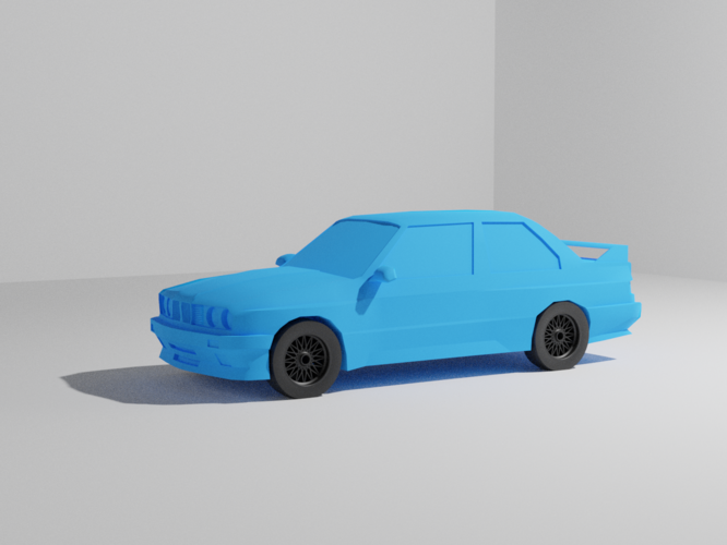 BMW M3 E30 3D Print 381280