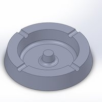 Small ashtray 3D Printing 38129