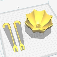 Flower pot umbrella design - Thumbnail 1