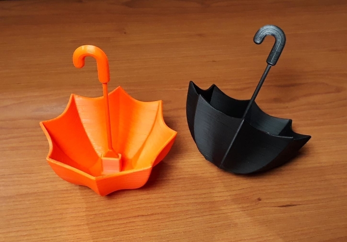 Flower pot umbrella design 3D Print 381344