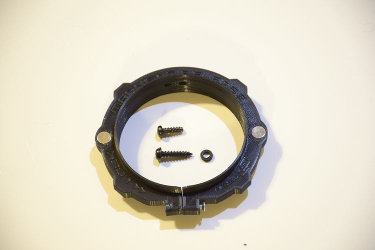 3D Printed Thrustmaster quick release kit by GTtech Pinshape