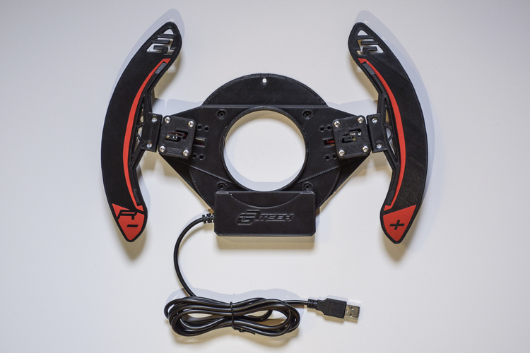 3D Printed Thrustmaster static paddle shifter by GT-tech | Pinshape