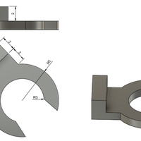 Small Pressure Clip Ender 3 3D Printing 381438