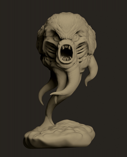 Octopus Demon 3D Print 3815