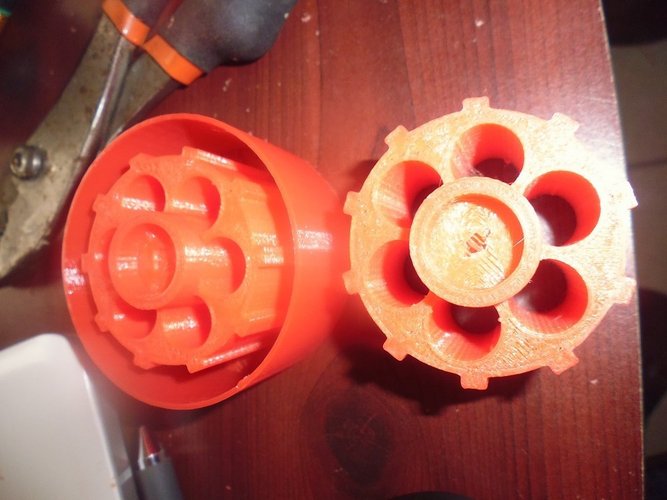 GearBox for Robot battle (sumobot) 3D Print 38150
